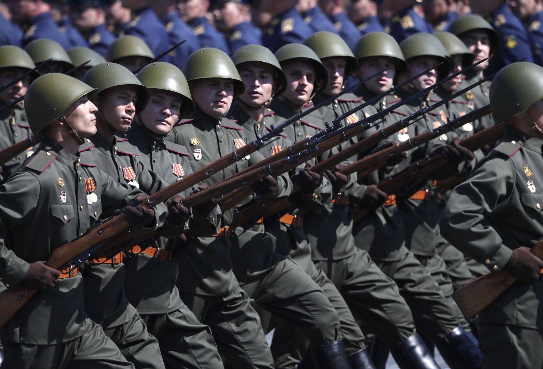 Russia Red Square Parade